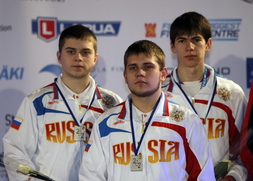 Первая медаль сборной России на чемпионате Европы