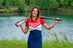 Альбина Шакирова победила на Чемпионате России в упражнении "скит"