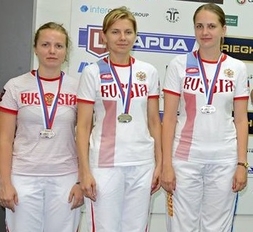 Алипова, Медведева и Мастянина завоевали «серебро» Чемпионата Европы