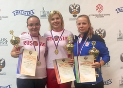 Юлия Алипова победила на Чемпионате России по пулевой стрельбе 