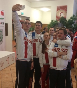 Аристархов, Исаков и Солошенко заняли весь пьедестал почёта на соревнованиях в Австрии