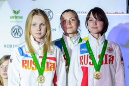 Ломова, Ордина и Серебрянская - бронзовые призёры Кубка мира в Зуле 