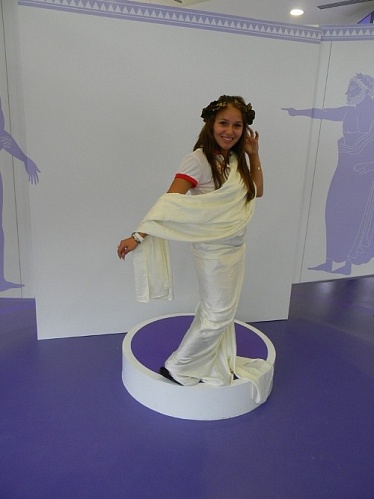 Екатерина Барсукова в олимпийской галерее