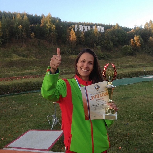 Победитель в "ските" Альбина Шакирова