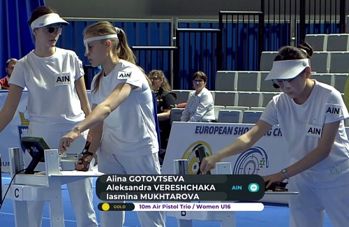 Блестящий результат российских спортсменок на Чемпионате Европы