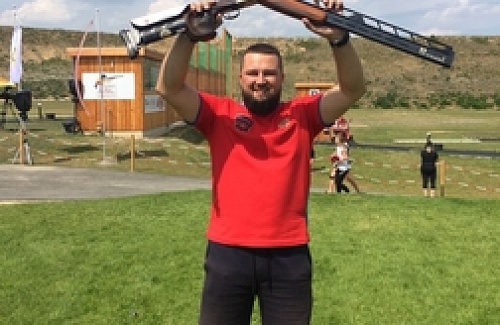 Артём Некрасов – вице-чемпион Европы по стендовой стрельбе 