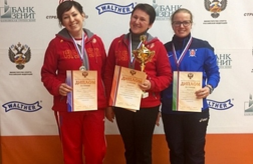 Наталья Падерина завоевала «золото» в стрельбе из малокалиберного пистолета