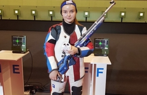 Анастасия Деревягина - вице-чемпион Европы среди юниоров 