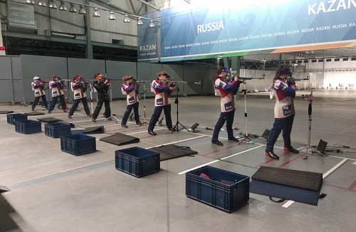 Юлия Каримова - чемпионка России в стрельбе из малокалиберной винтовки 