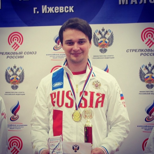 Чемпион России 2017 в пневматической винтовки Владимир Масленников