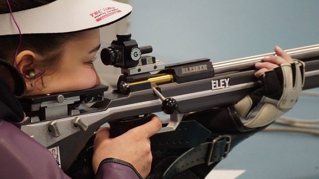 Юлия Зыкова - бронзовый призёр в стрельбе из малокалиберной винтовки из положения «лёжа»