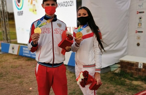 Александр Землин и Алина Фазылзянова завоевали третье «золото» для России