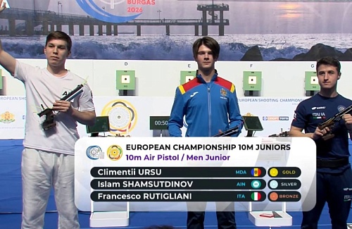 Серебро в олимпийском упражнении 