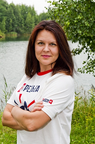 Массажист сборной команды России Светлана Красовская 