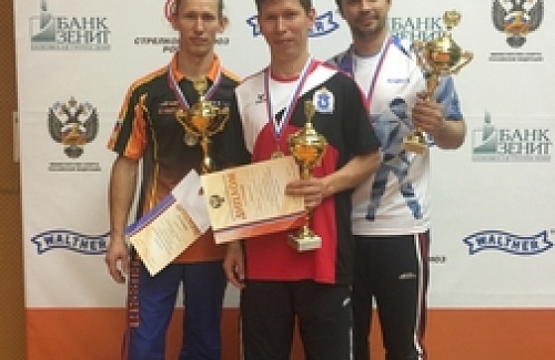 Денис Соколов победил на Кубке России по пулевой стрельбе 
