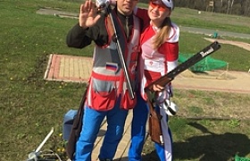 Екатерина Рабая и Артём Копыстынский лидировали на Чемпионате страны