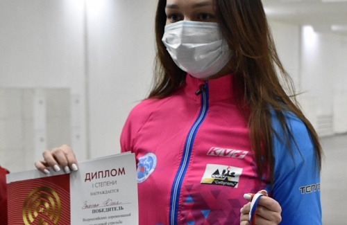 Красноярская спортсменка Юлия Зыкова победила на соревнованиях в Ижевске 