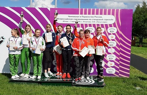 Спортсменки из Липецкой области стали чемпионками России