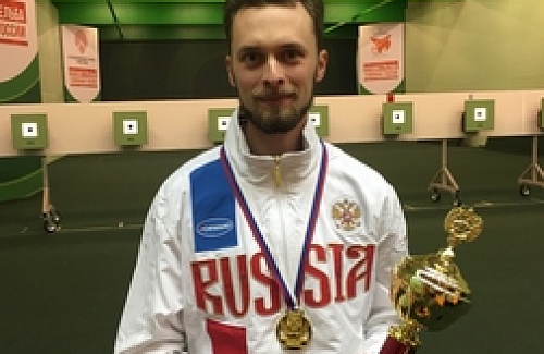 Сергей Каменский - чемпион России по пулевой стрельбе 