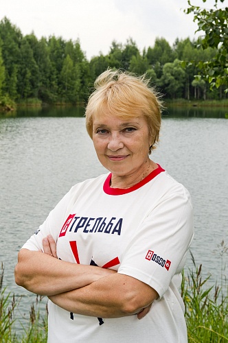 Личный тренер Виталины Бацарашкиной Наталья Кудрина 