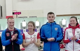 Стрелки из России завоевали "золото" и "бронзу" на первом международном старте года