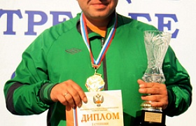 Александр Вавилов – чемпион России 2012 года в упражнении «дубль-трап»