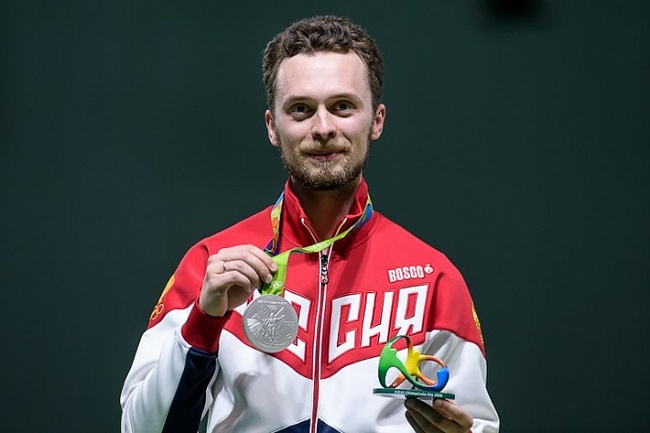 Серебряный призёр и двукратный олимпийский рекордсмен Сергей Каменский (фото ISSF)