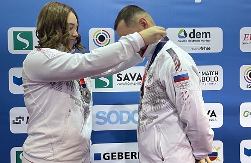Анастасия Галашина и Владимир Масленников завоевали «Серебро» Гран-При ISSF!