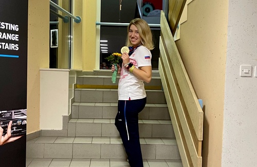 Виталина Бацарашкина завоевала первое «Золото» нового олимпийского цикла!