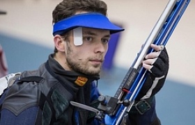 Сергей Каменский лидировал в стрельбе из пневматической винтовки