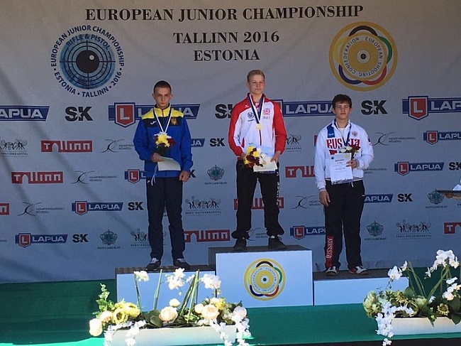 Александр Петров - бронзовый призёр Первенства Европы в стрельбе из малокалиберного стандартного пистолета