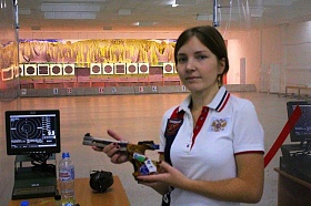 В Ижевске стрелки сразились в стрельбе из малокалиберного пистолета