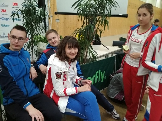 Молодежная сборная команда России по пулевой стрельбе