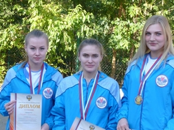 Дарья Вдовина, Мария Пономарева и Вероника Павлова - чемпионки России по пулевой стрельбе