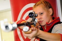 Екатерина Данилина выиграла первенство России в стрельбе по движущейся мишени