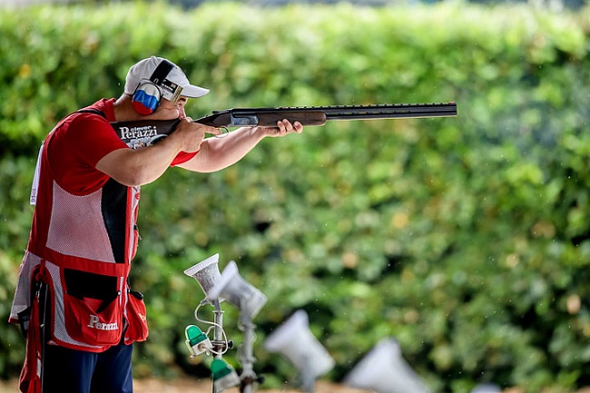 Алексей Алипов в финале (2016 ISSF | Photo: Nicolò Zangirolami)