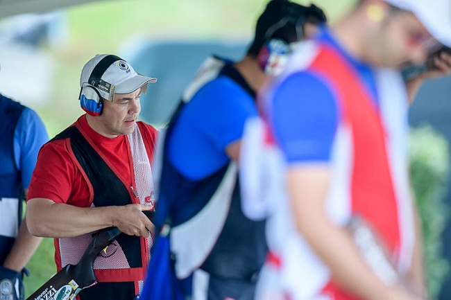 Алексей Алипов в финале (2016 ISSF | Photo: Nicolò Zangirolami)